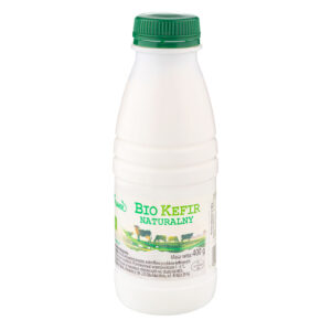 Bio Kefir naturalny (butelka 400 ml)