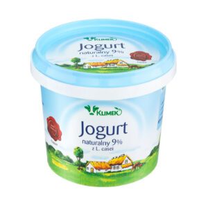 Jogurt naturalny 9% (pojemnik 330 ml)