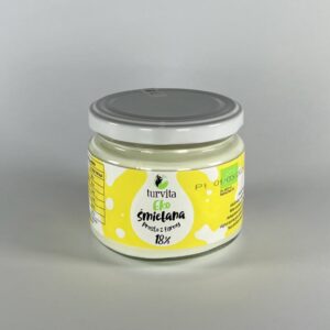 Ekologiczna śmietana 18% (pojemnik 250 ml)