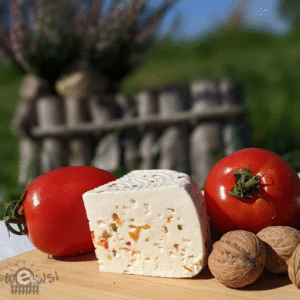Ser kozi podpuszczkowy z pomidorem