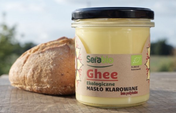 Masło Ghee Ekologiczne Klarowane 400g | sztuka 1 Masło Ghee Ekologiczne Klarowane 400g