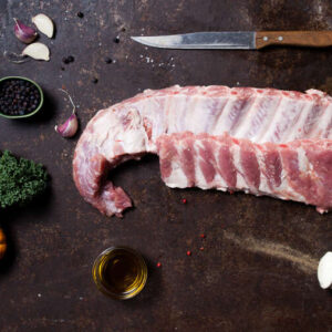 Żeberka wieprzowe BIO 1000g