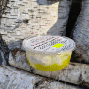 Twarożek deserowy czarny bez (pojemnik 300 ml)