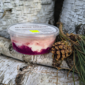 Twarożek deserowy jagoda  (pojemnik 300 ml)